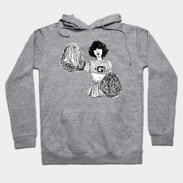 "Awkward Cheerleader" Hoodie by Gilmore